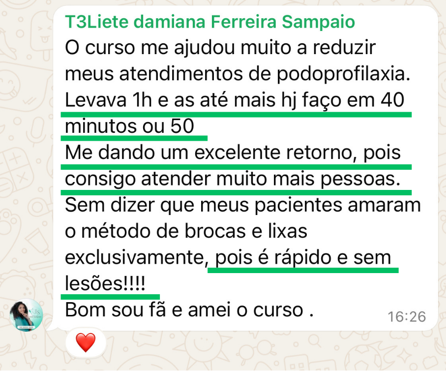 Depoimento de Liete Damiana Ferreira Sampaio